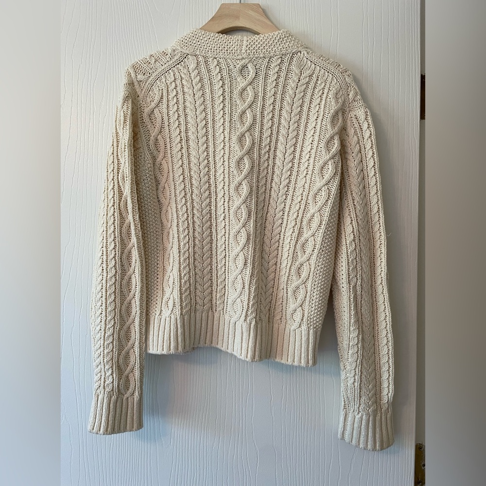 Re/Done Cable Knit Cardigan - Picture 2 of 8